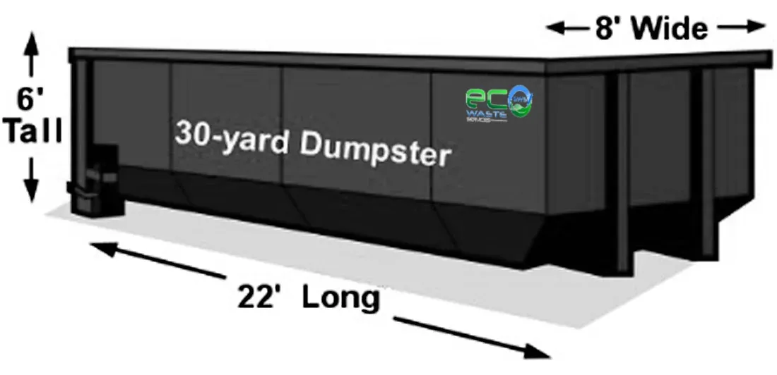 30 Yard Dumpster
