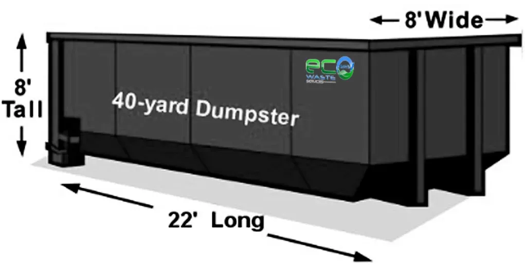 40 Yard Dumpster